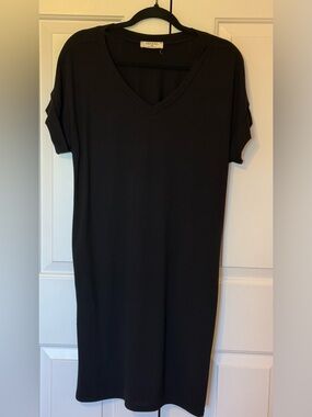 Black T-shirt Dress